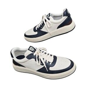 Cole Haan GrandPro Crossover Sneakers Mens Size 14M  Ivory Blue Leather Shoes